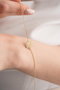 Heliophilia Silver Pulsera de Plata de Ley 925 con Recubrimiento de Oro y Circón